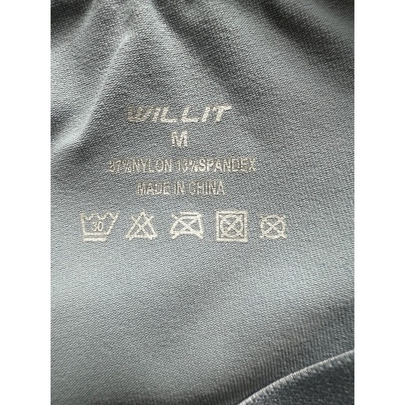 Willit Side Pockets Athletic Women’s Shorts High Rise Size Medium‎ Sports Gym - Picture 5 of 5